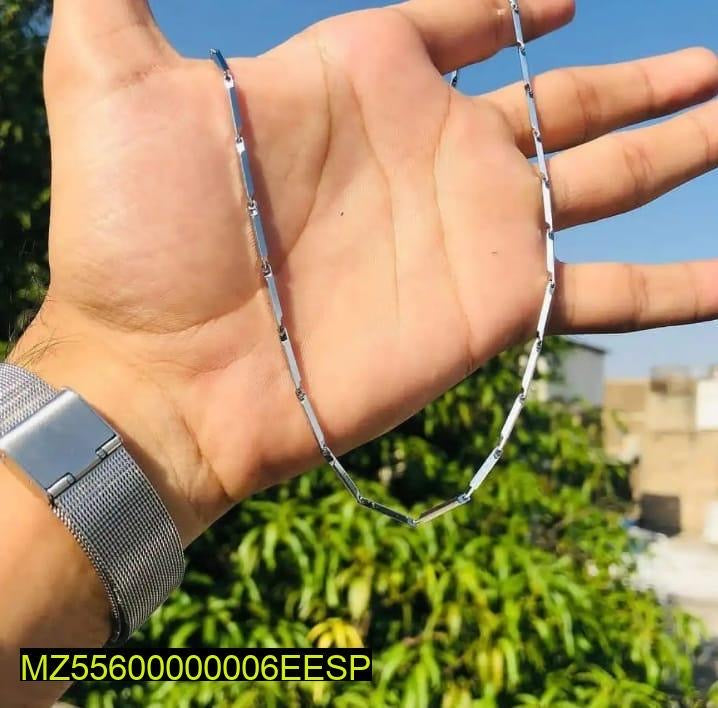 Rice Style Stainless Chain Necklace For Boys And Girls